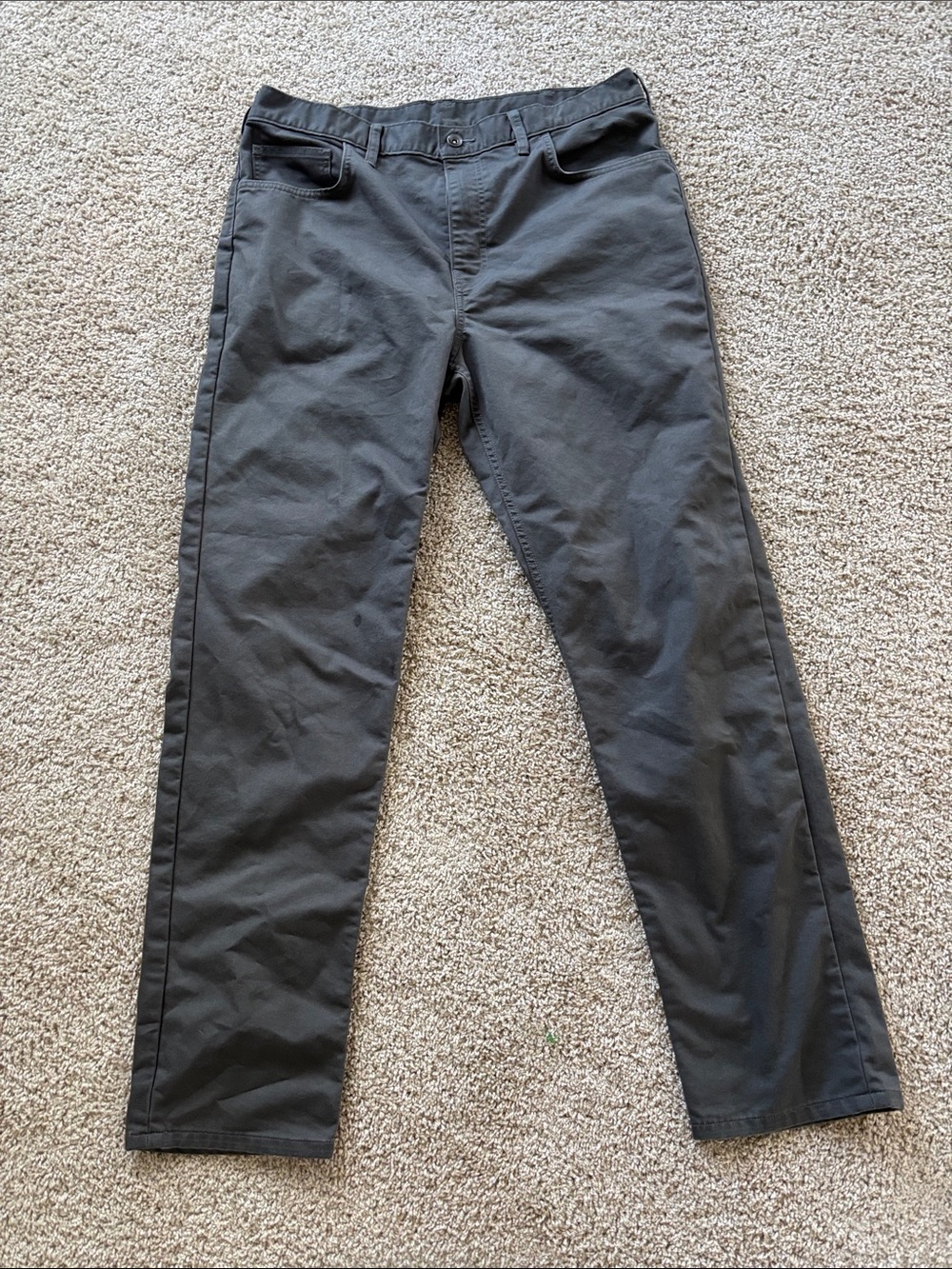 Patagonia Men's Charcoal Straight-Leg Pants